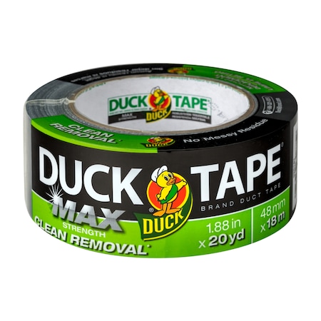 Duck Brand Duck Max Strength 1.88 in. W X 20 yd L Silver Duct Tape 241637